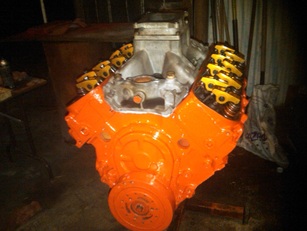 Custom performance V8 engine build at LionHeart Racing